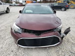 2016 Toyota Avalon Xle Burgundy vin: 4T1BK1EB4GU234739