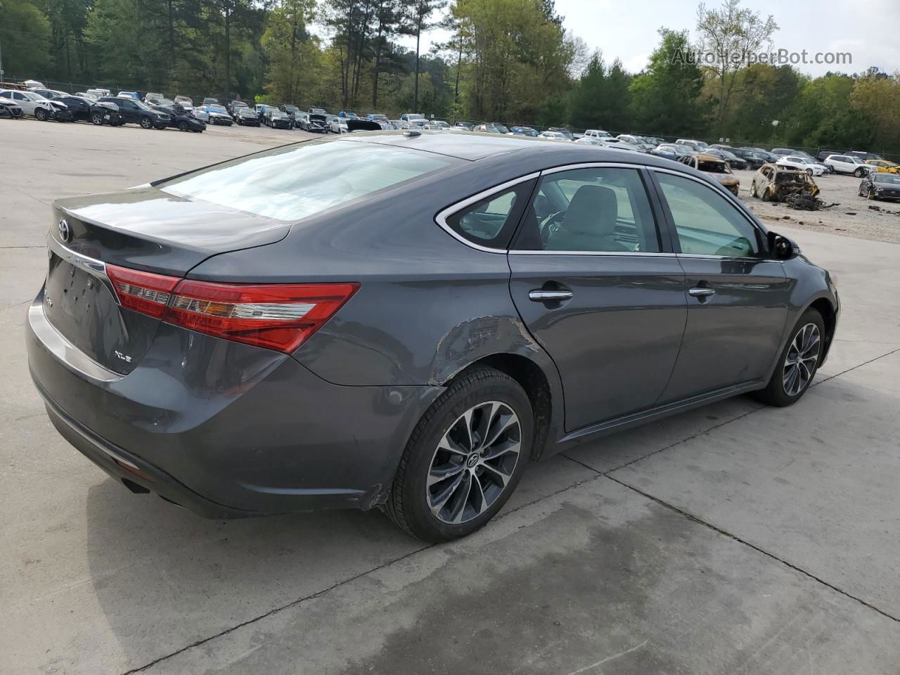 2016 Toyota Avalon Xle Gray vin: 4T1BK1EB4GU236412