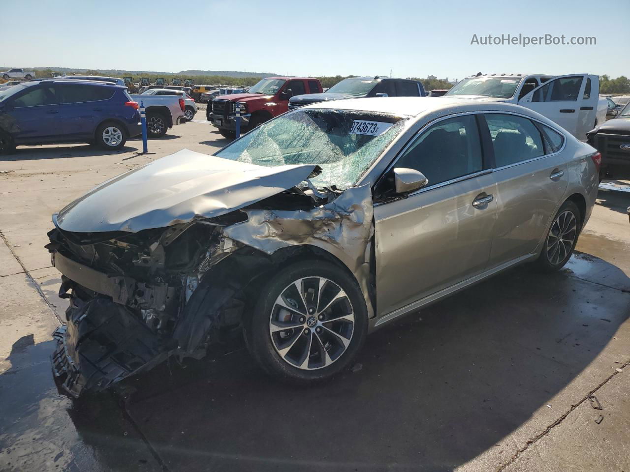 2016 Toyota Avalon Xle Бежевый vin: 4T1BK1EB4GU237530