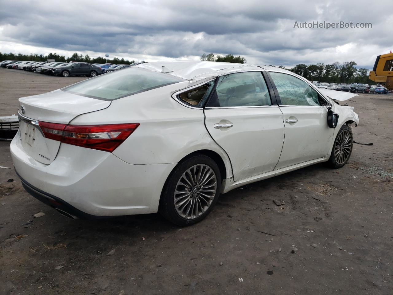 2016 Toyota Avalon Xle White vin: 4T1BK1EB4GU239746