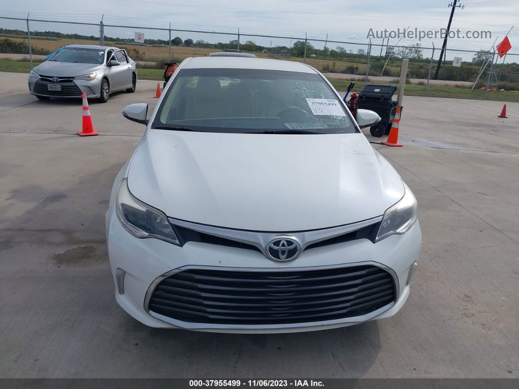 2016 Toyota Avalon Xle Белый vin: 4T1BK1EB4GU241402