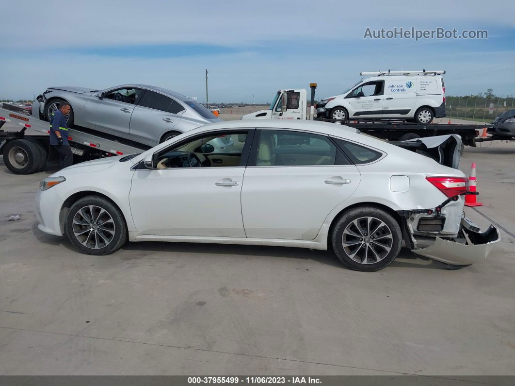 2016 Toyota Avalon Xle Белый vin: 4T1BK1EB4GU241402