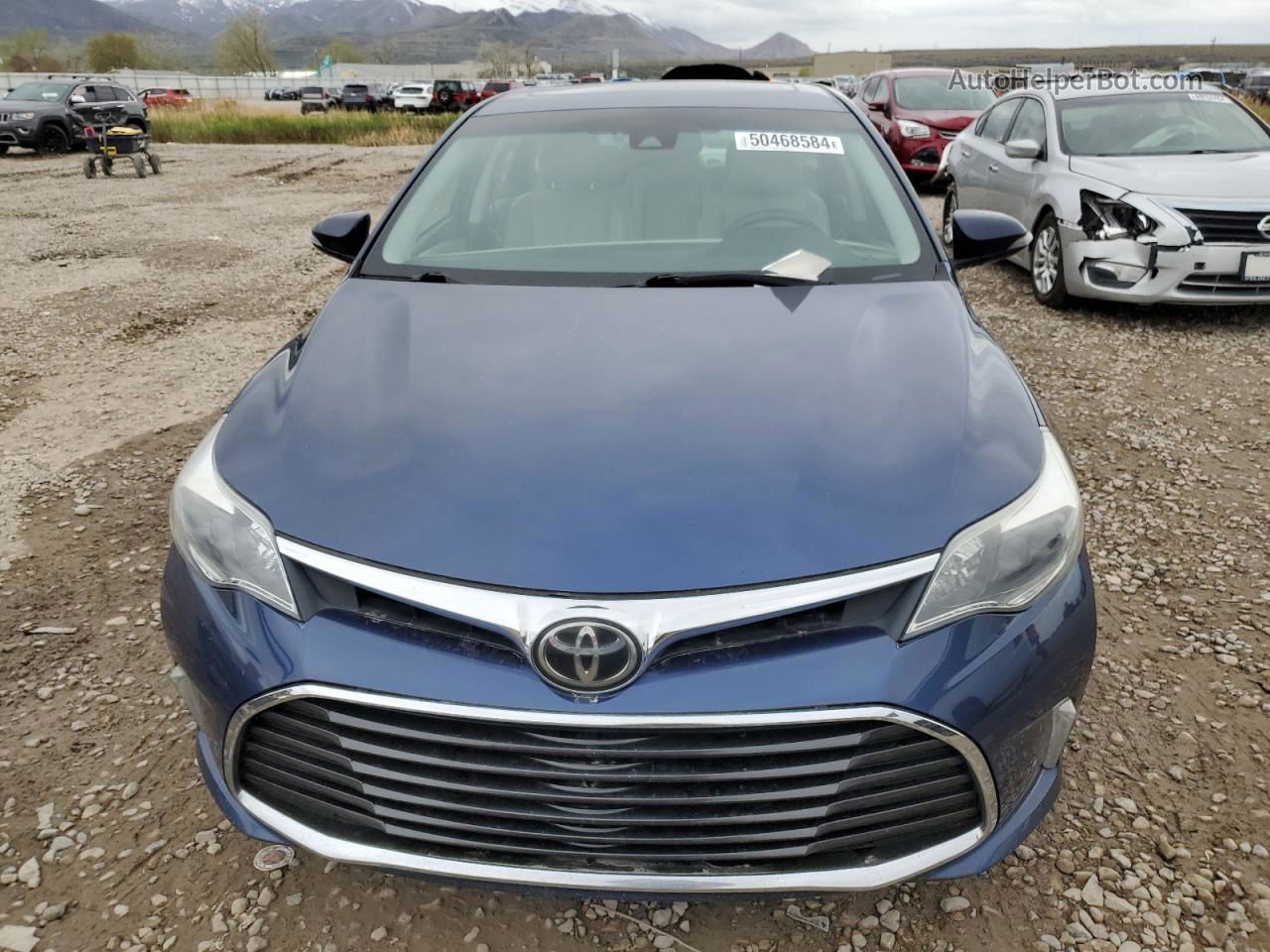 2016 Toyota Avalon Xle Синий vin: 4T1BK1EB4GU242761