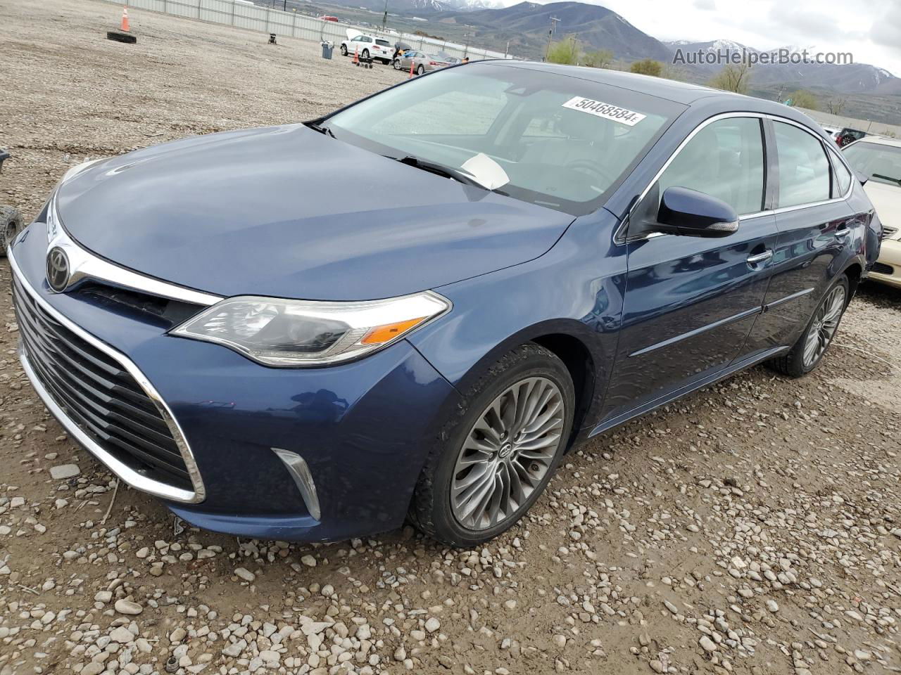 2016 Toyota Avalon Xle Синий vin: 4T1BK1EB4GU242761