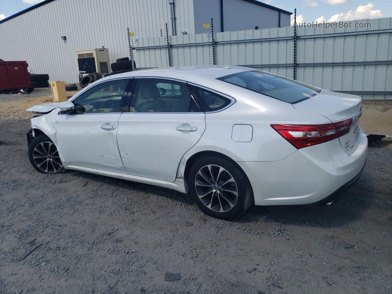 2016 Toyota Avalon Xle White vin: 4T1BK1EB5GU201636