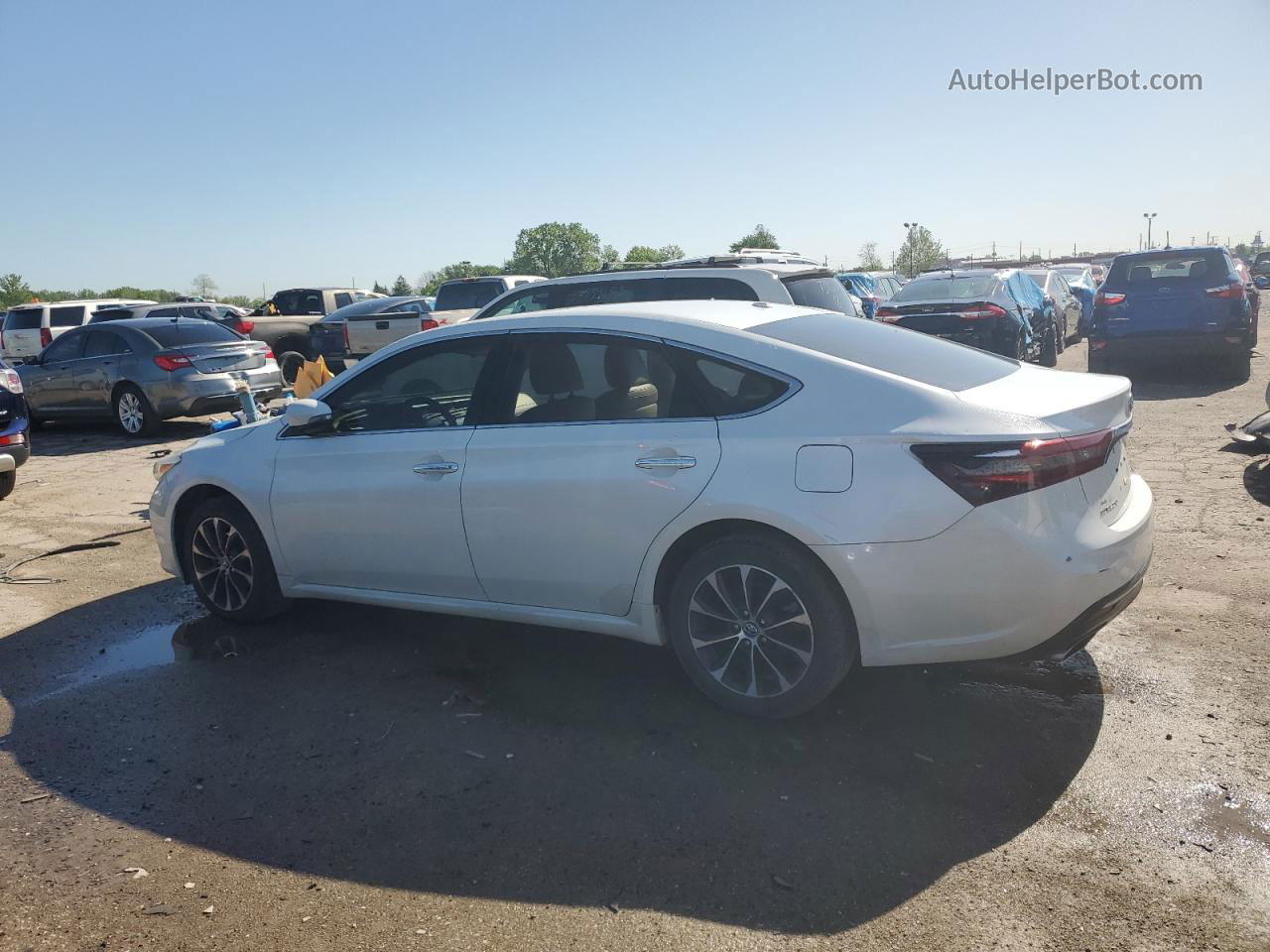 2016 Toyota Avalon Xle White vin: 4T1BK1EB5GU204777