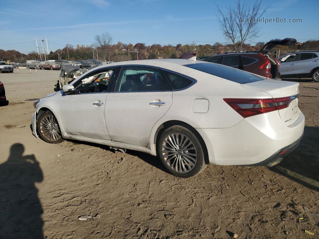 2016 Toyota Avalon Xle White vin: 4T1BK1EB5GU210188