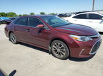 2016 Toyota Avalon Xle Burgundy vin: 4T1BK1EB5GU228240