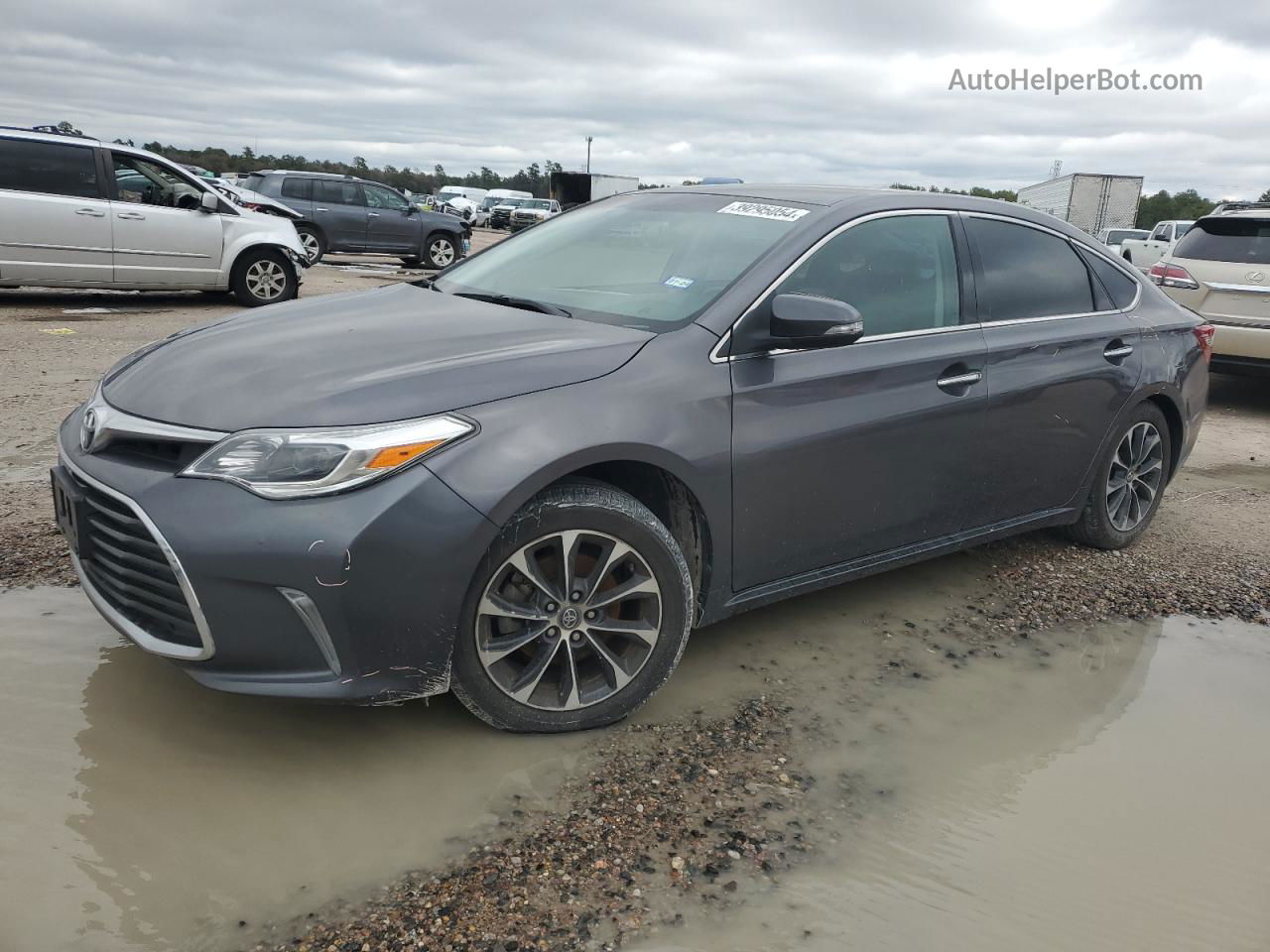 2016 Toyota Avalon Xle Gray vin: 4T1BK1EB5GU229193