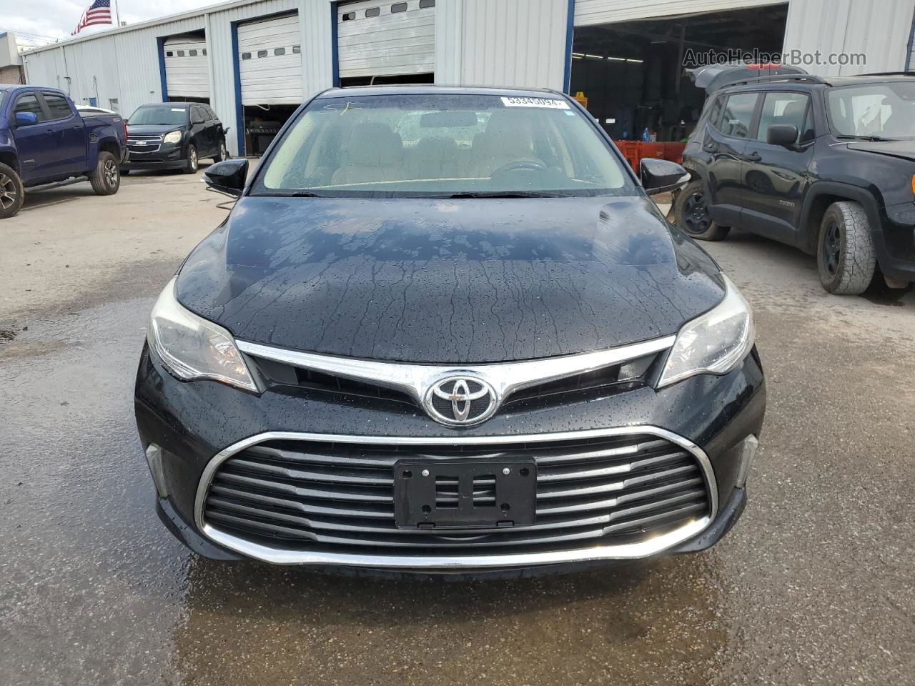 2016 Toyota Avalon Xle Черный vin: 4T1BK1EB5GU234944