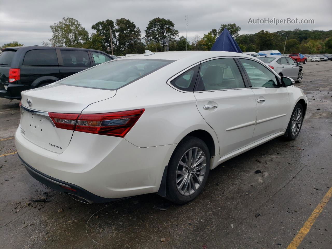 2016 Toyota Avalon Xle Белый vin: 4T1BK1EB5GU235592