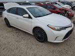 2016 Toyota Avalon Xle White vin: 4T1BK1EB6GU195619