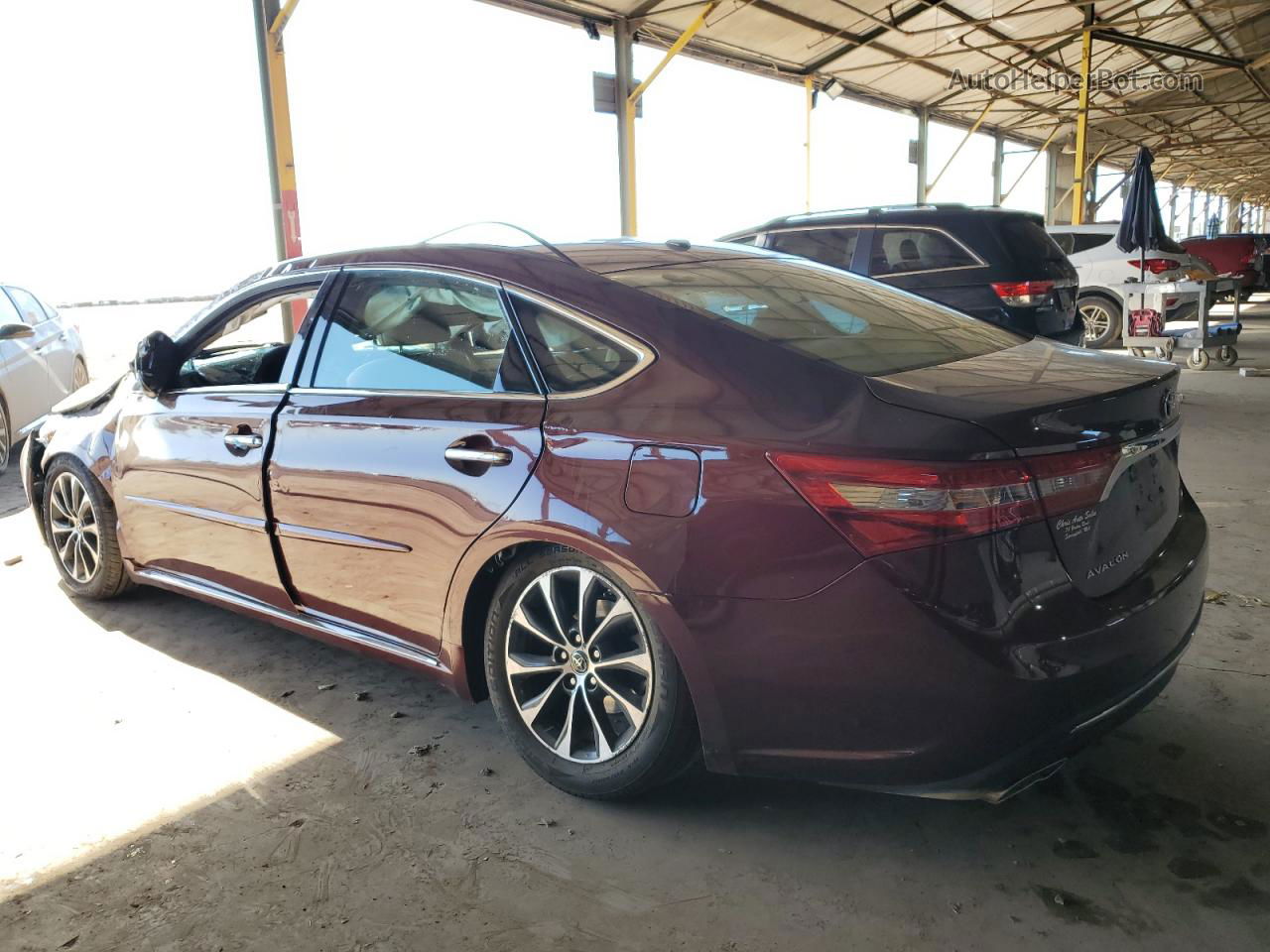 2016 Toyota Avalon Xle Burgundy vin: 4T1BK1EB6GU212368