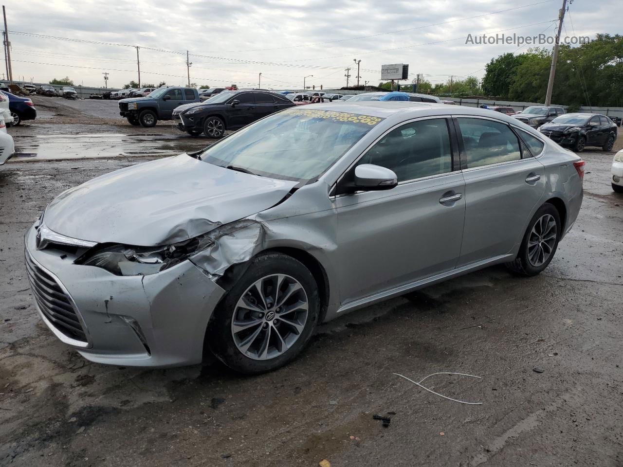 2016 Toyota Avalon Xle Серебряный vin: 4T1BK1EB6GU223807