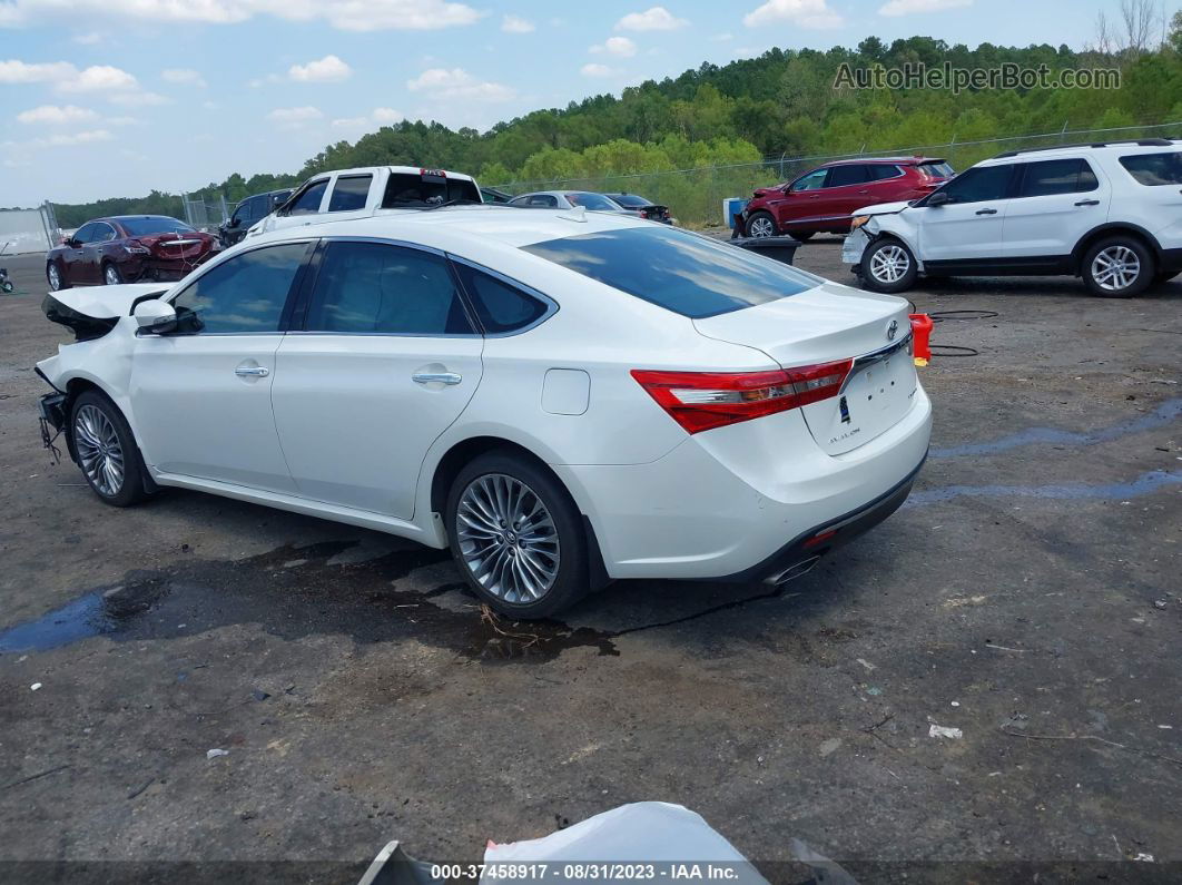 2016 Toyota Avalon Limited Белый vin: 4T1BK1EB6GU229526