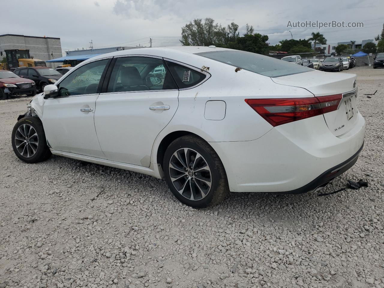 2016 Toyota Avalon Xle White vin: 4T1BK1EB7GU200889