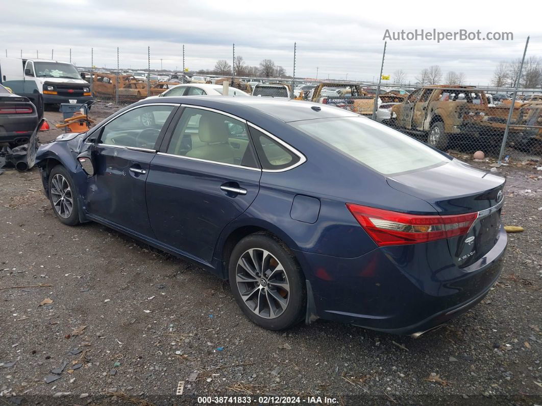 2016 Toyota Avalon Xle Premium Синий vin: 4T1BK1EB7GU210791