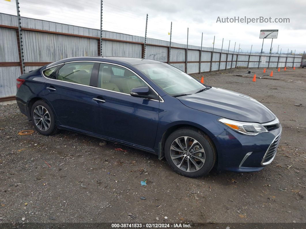 2016 Toyota Avalon Xle Premium Blue vin: 4T1BK1EB7GU210791