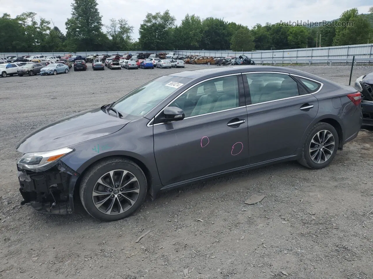 2016 Toyota Avalon Xle Gray vin: 4T1BK1EB7GU223265