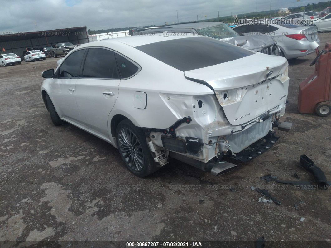 2016 Toyota Avalon Limited White vin: 4T1BK1EB7GU231799