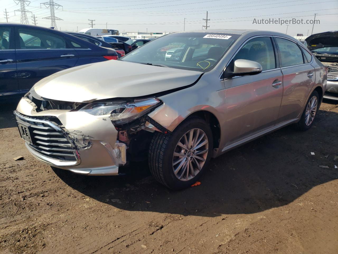 2016 Toyota Avalon Xle Серебряный vin: 4T1BK1EB8GU198215