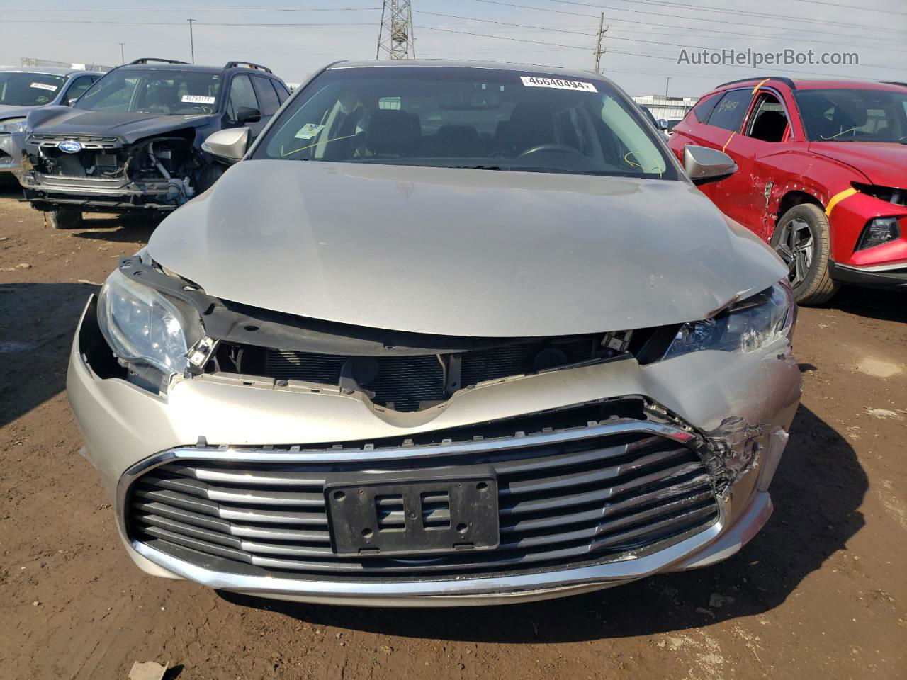 2016 Toyota Avalon Xle Серебряный vin: 4T1BK1EB8GU198215