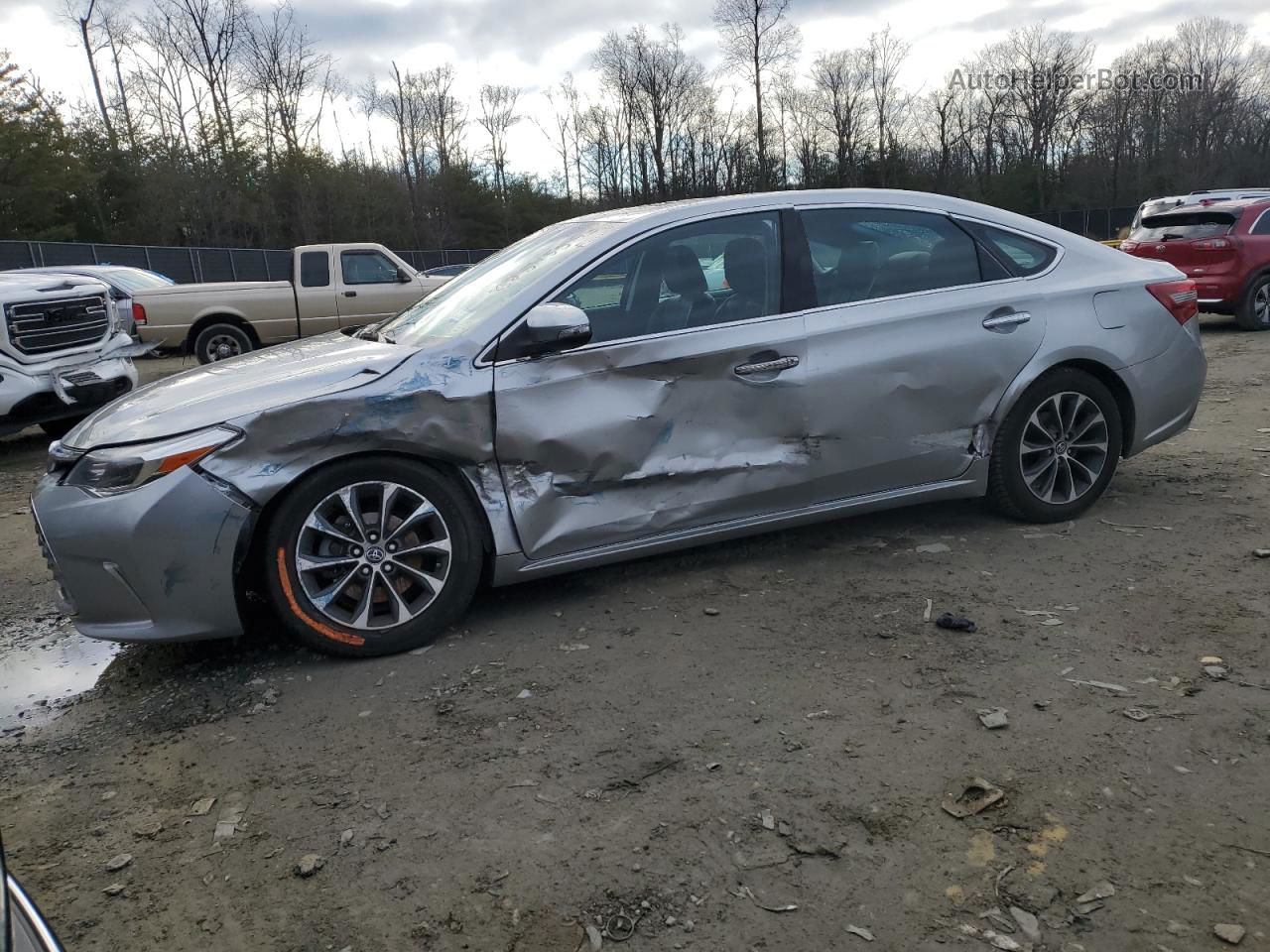 2016 Toyota Avalon Xle Silver vin: 4T1BK1EB8GU210248