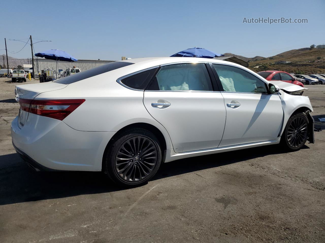 2016 Toyota Avalon Xle White vin: 4T1BK1EB8GU219970