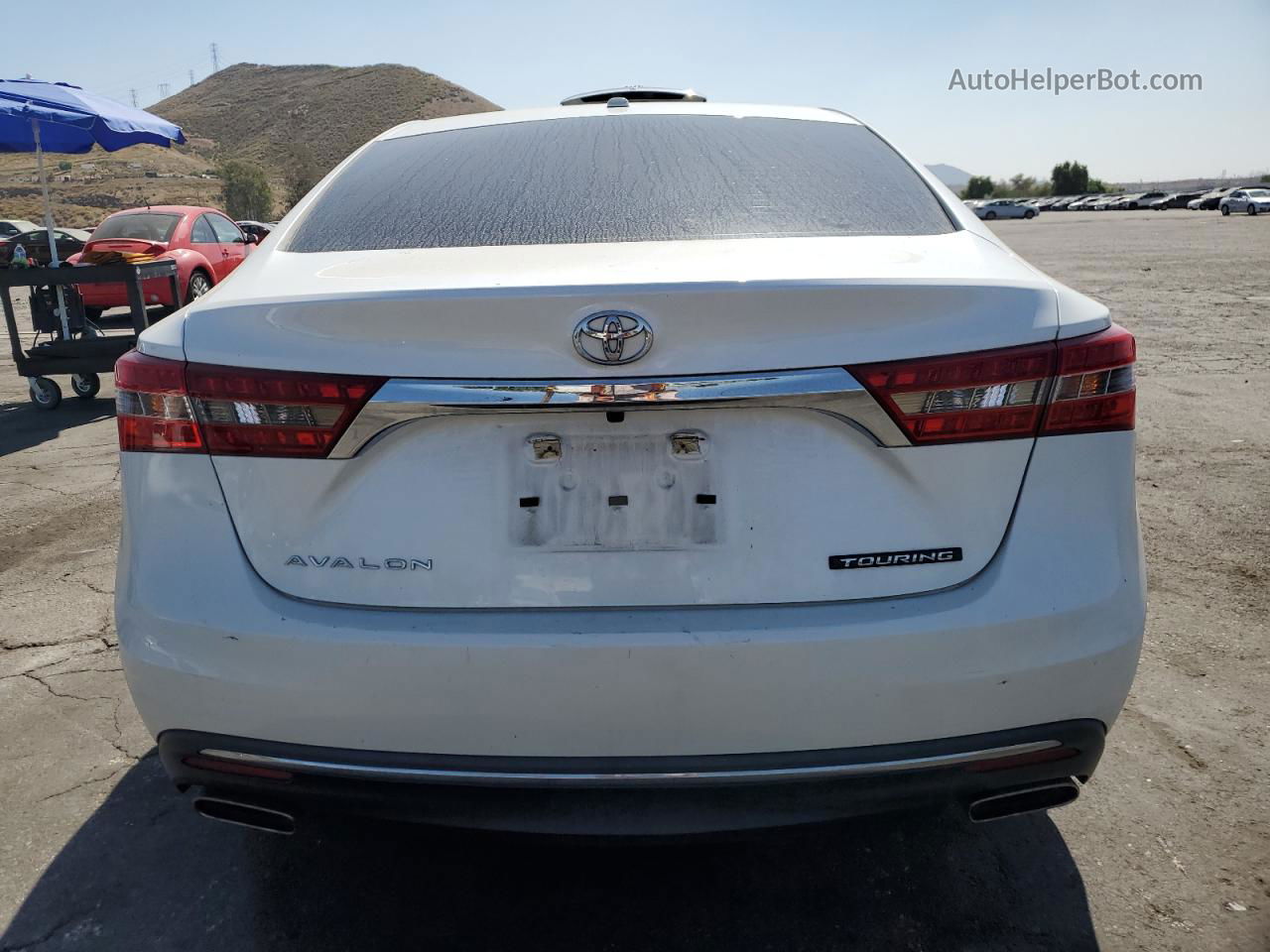 2016 Toyota Avalon Xle White vin: 4T1BK1EB8GU219970