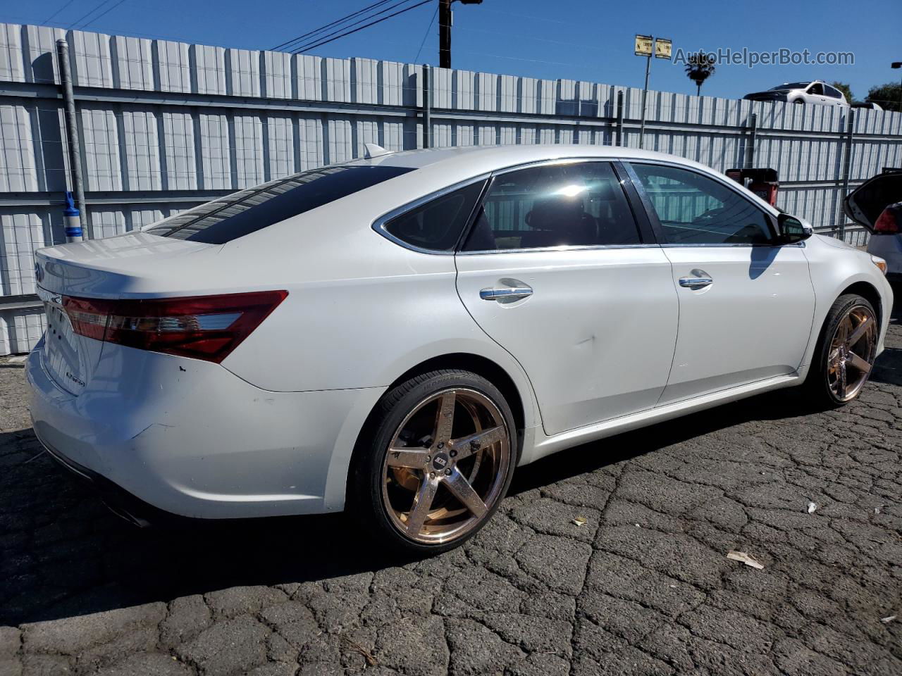 2016 Toyota Avalon Xle White vin: 4T1BK1EB8GU220407