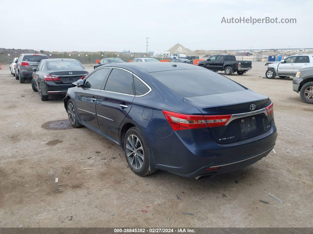 2016 Toyota Avalon Xle Premium Dark Blue vin: 4T1BK1EB8GU232265