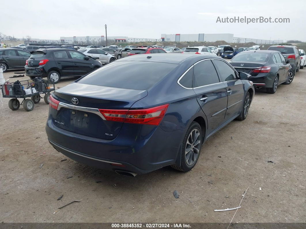 2016 Toyota Avalon Xle Premium Dark Blue vin: 4T1BK1EB8GU232265