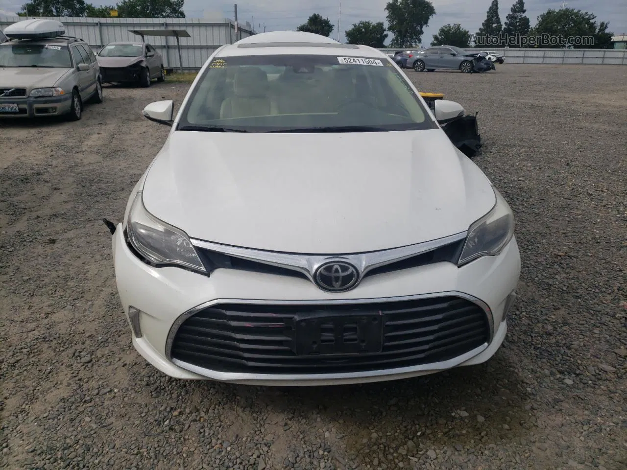 2016 Toyota Avalon Xle White vin: 4T1BK1EB8GU233481