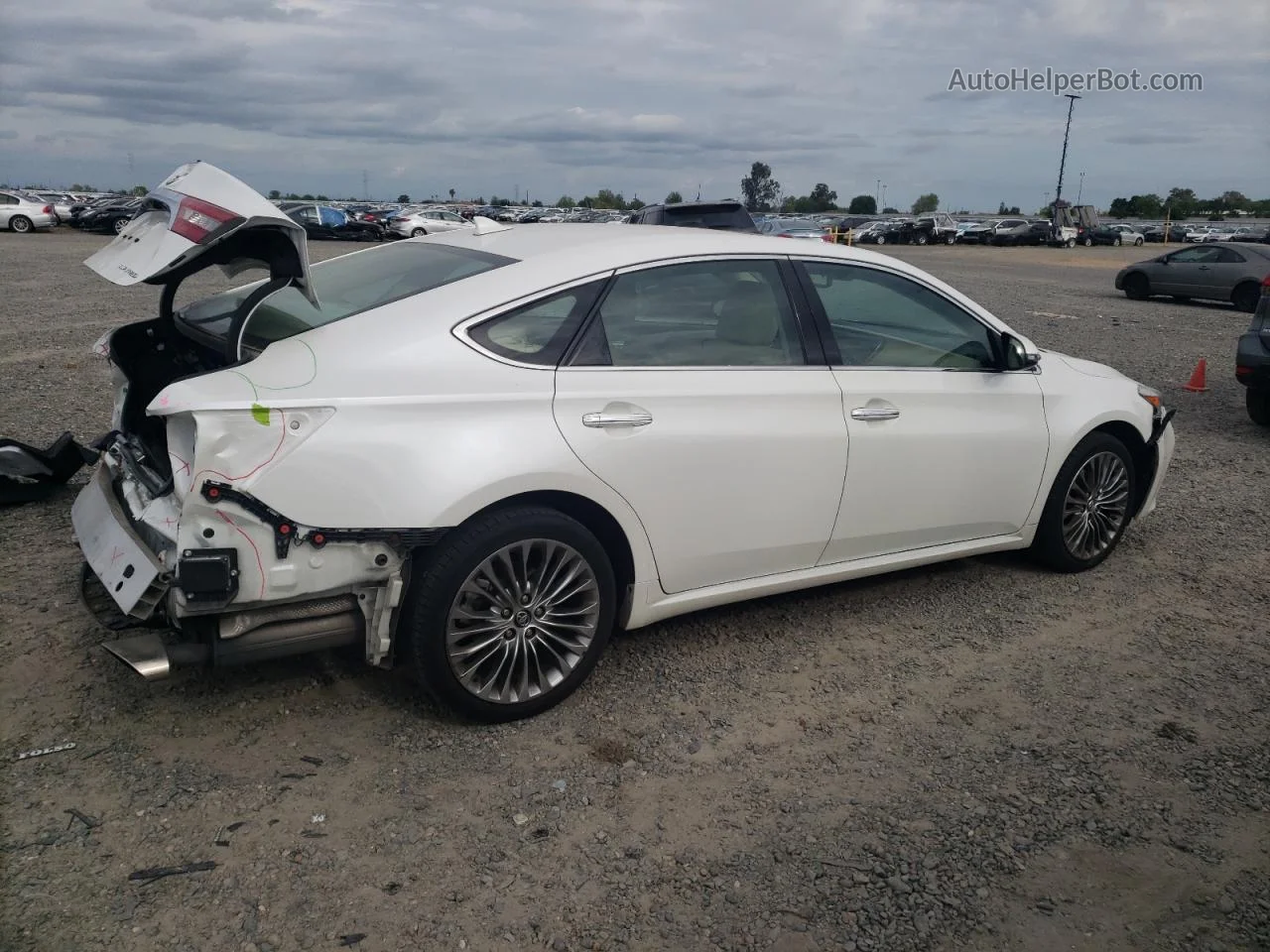 2016 Toyota Avalon Xle Белый vin: 4T1BK1EB8GU233481