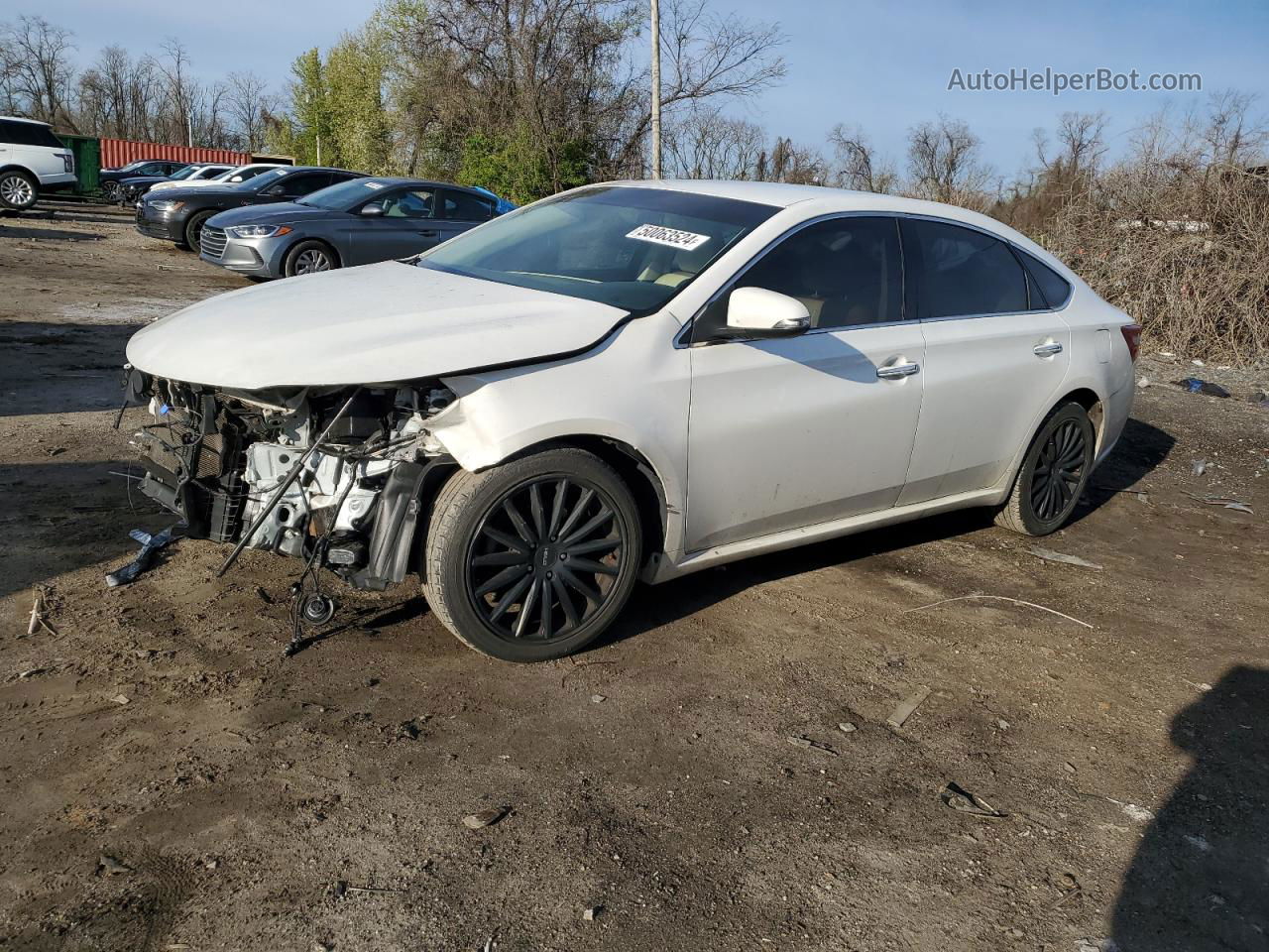 2016 Toyota Avalon Xle White vin: 4T1BK1EB9GU202269