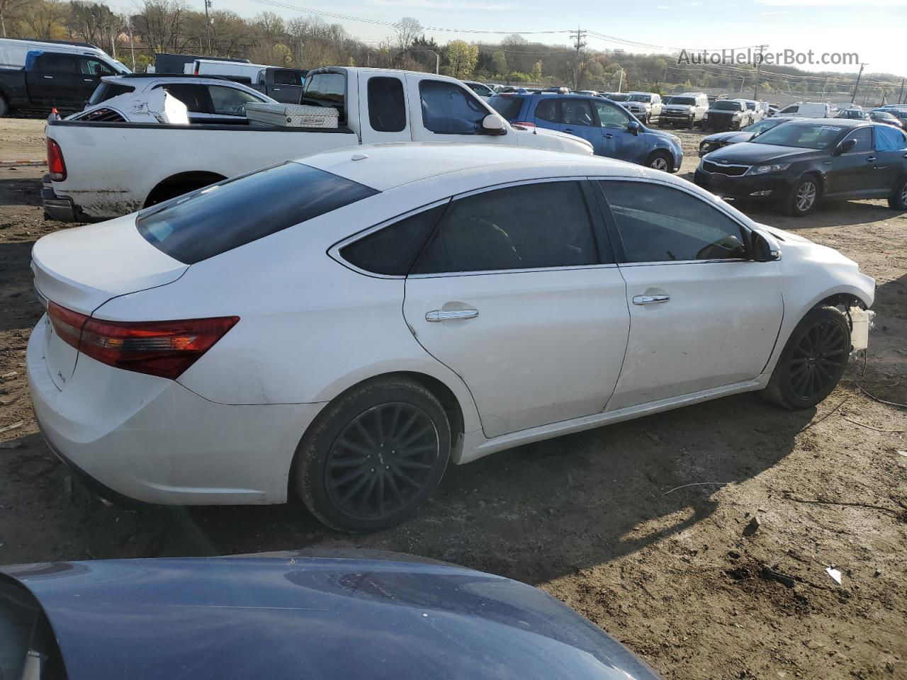 2016 Toyota Avalon Xle White vin: 4T1BK1EB9GU202269