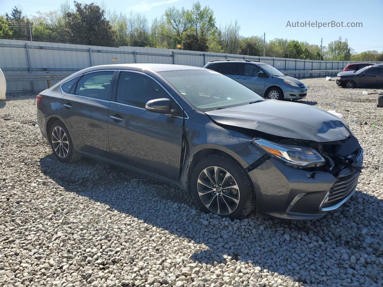 2016 Toyota Avalon Xle Gray vin: 4T1BK1EB9GU230184