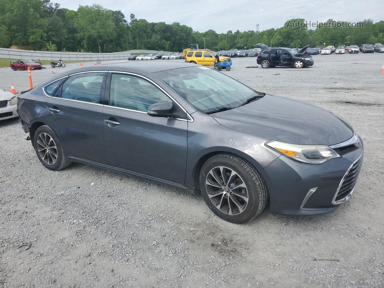 2016 Toyota Avalon Xle Gray vin: 4T1BK1EBXGU194909