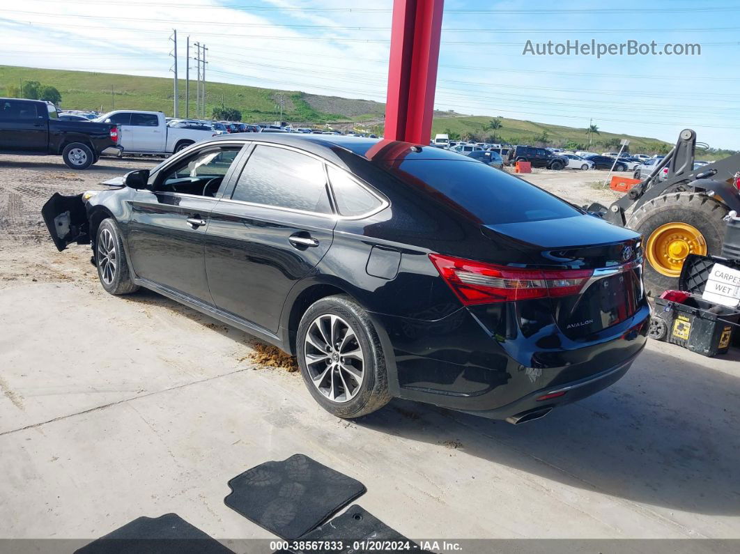 2016 Toyota Avalon Xle Black vin: 4T1BK1EBXGU199060