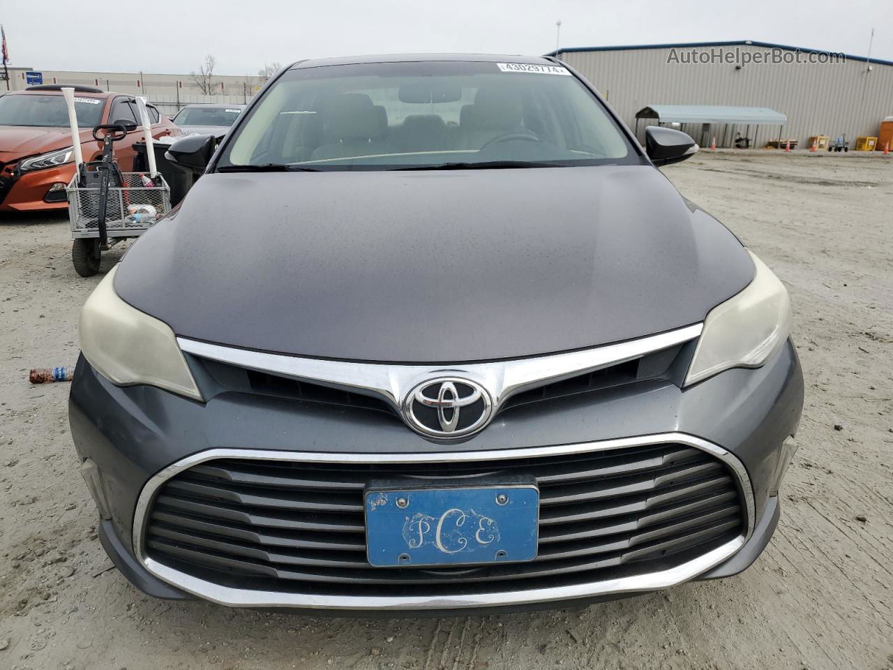 2016 Toyota Avalon Xle Серый vin: 4T1BK1EBXGU201972