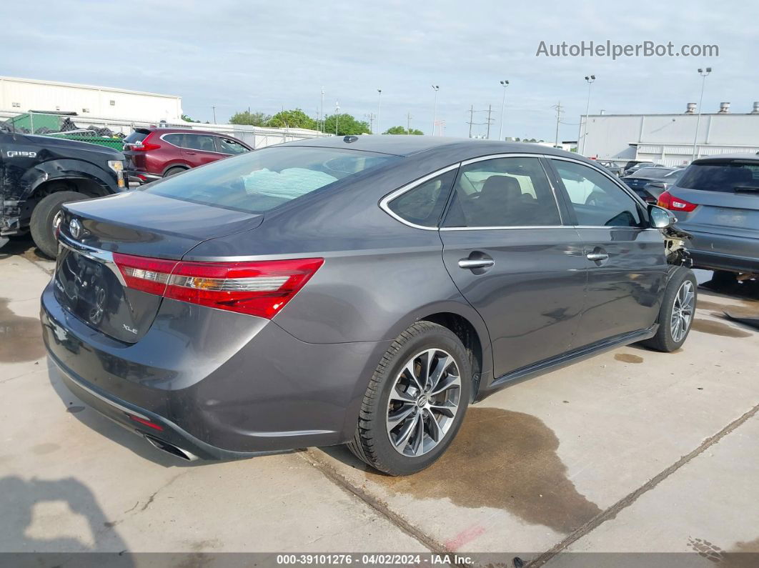 2016 Toyota Avalon Xle Plus/premium/tour/ltd Gray vin: 4T1BK1EBXGU222319