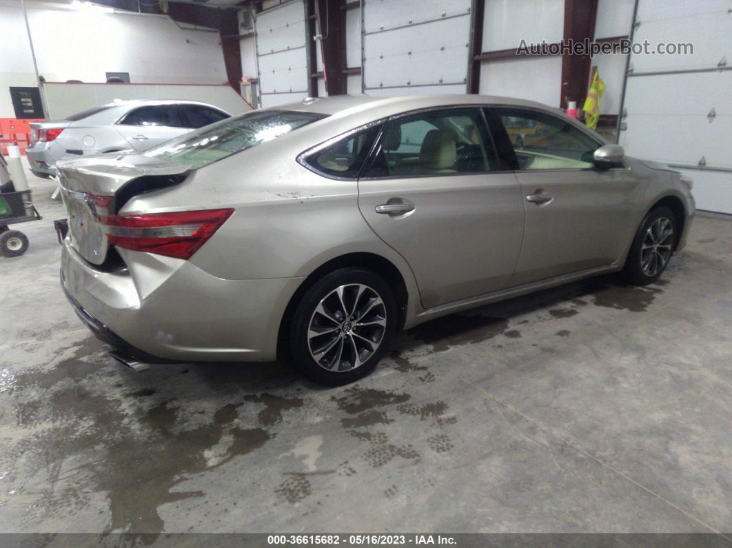 2016 Toyota Avalon Xle Premium Золотой vin: 4T1BK1EBXGU234177