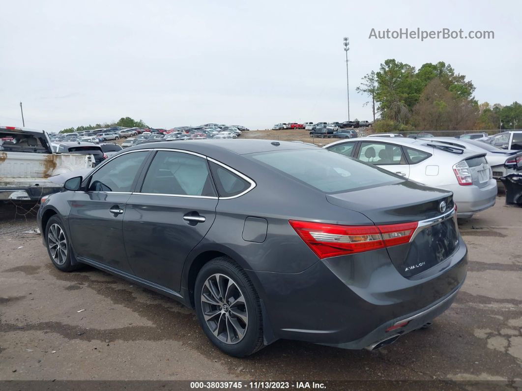 2016 Toyota Avalon Xle Premium Gray vin: 4T1BK1EBXGU234809