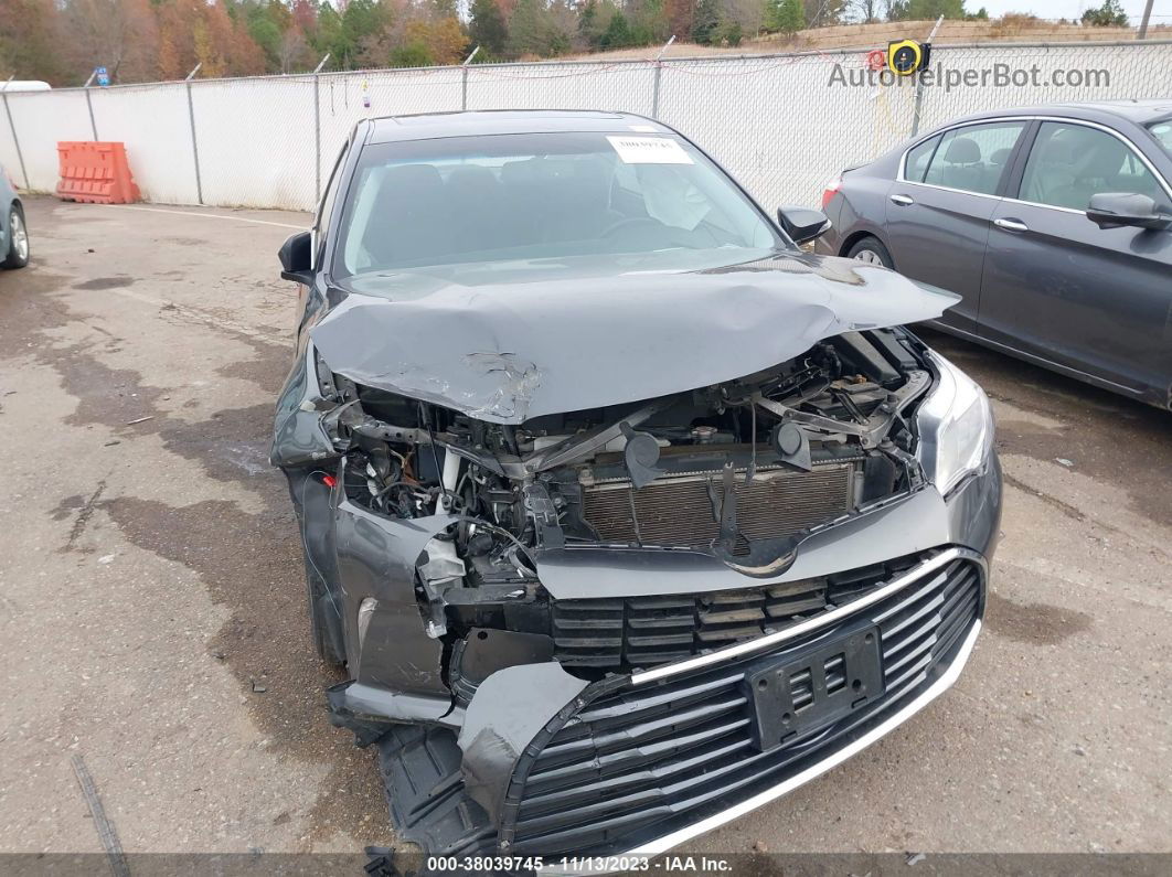 2016 Toyota Avalon Xle Premium Gray vin: 4T1BK1EBXGU234809