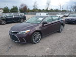 2016 Toyota Avalon Limited Maroon vin: 4T1BK1EBXGU239508