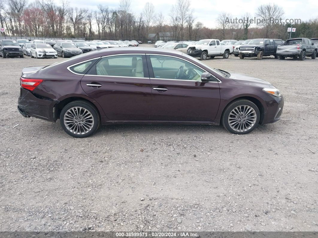 2016 Toyota Avalon Limited Maroon vin: 4T1BK1EBXGU239508