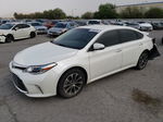 2016 Toyota Avalon Xle White vin: 4T1BK1EBXGU242294