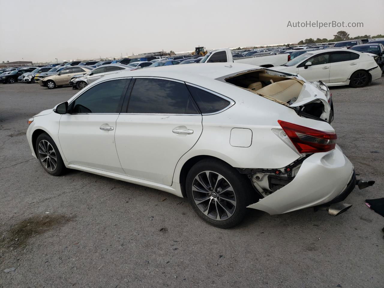 2016 Toyota Avalon Xle White vin: 4T1BK1EBXGU242294