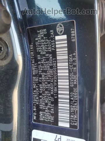 2012 Toyota Camry Se Черный vin: 4T1BK1FK0CU503621