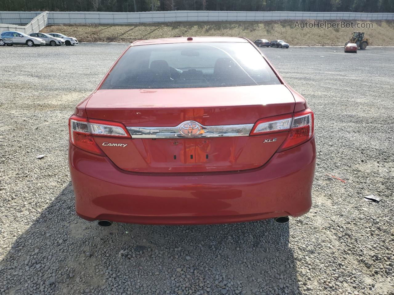 2012 Toyota Camry Se Красный vin: 4T1BK1FK0CU504820